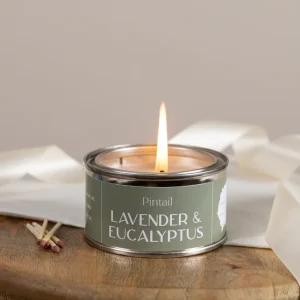 Lavender and Eucalyptus Paint Pot Candle by Pintail Candles