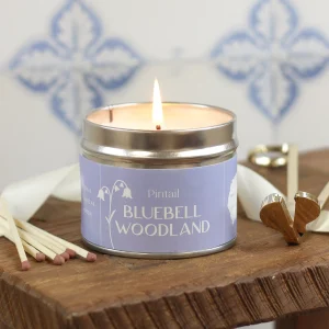 Bluebell Woodland Classic Tin Candle by Pintail Candles