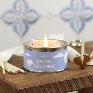 Spring Morning Paint Pot Candle by Pintail Candles